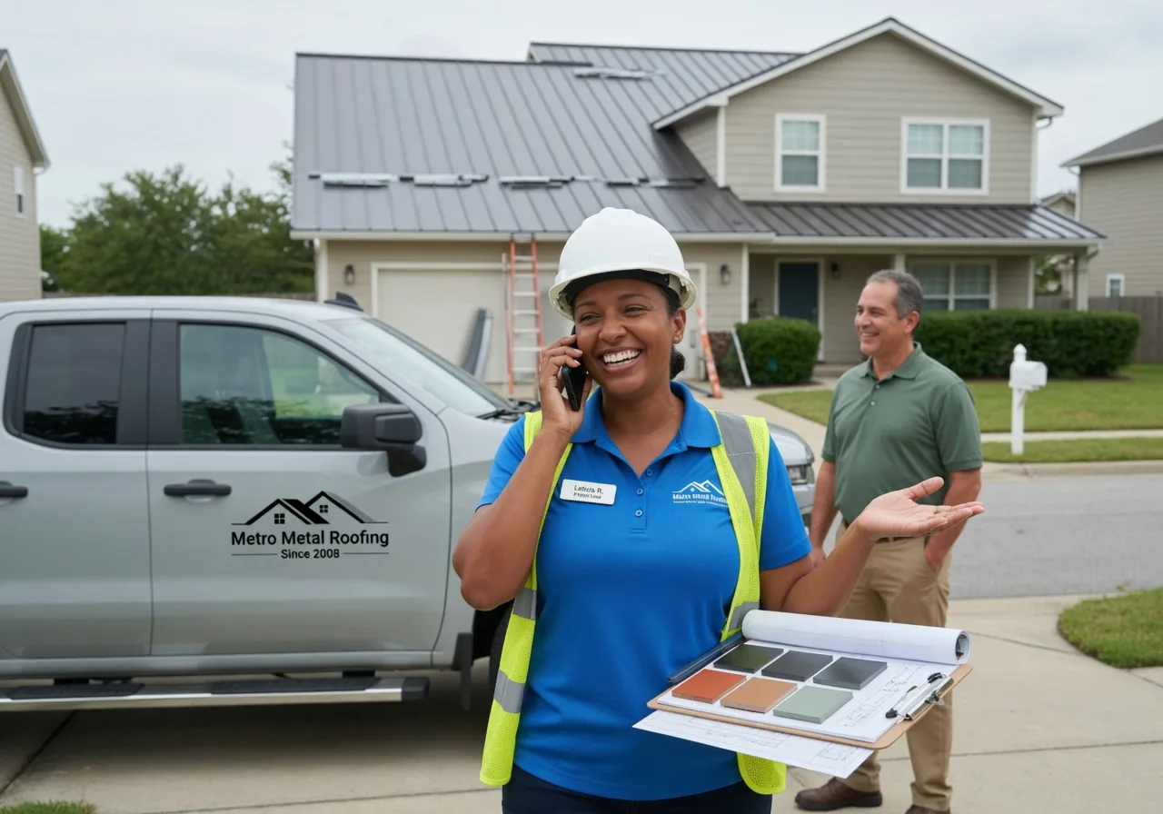 Storm Damage Metal Roof Repair in Cumbola, PA